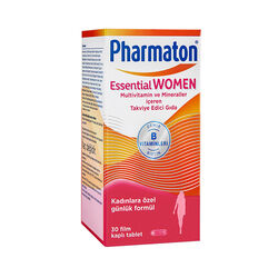 Pharmaton Essential Women Takviye Edici Gıda 30 Tablet - Thumbnail