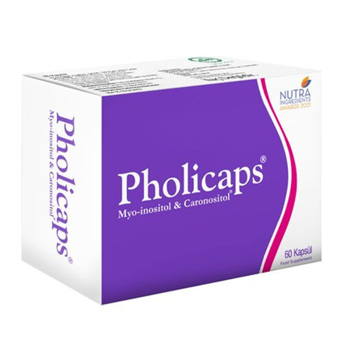 Pholicaps Myo-İnositol + D-Kiro-İnositol 60 Adet