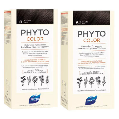 Phyto Phytocolor Bitkisel Saç Boyası 5 Açık Kestane - 2.si %40 İNDİRİMLİ