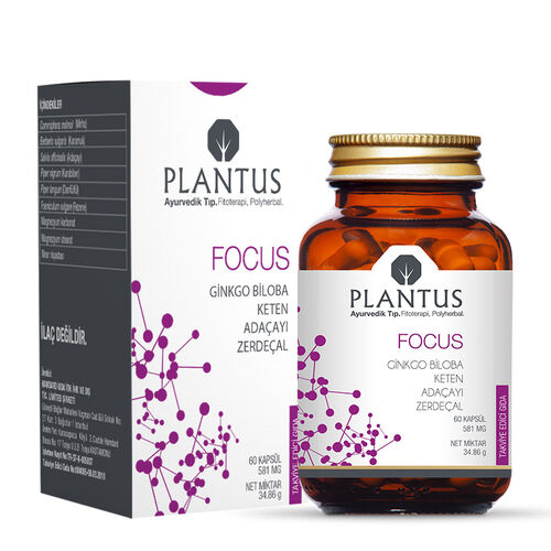 Plantus Focus 581mg 60 Kapsül