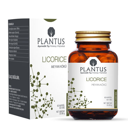 Plantus Licorice Takviye Edici Gıda 60 Kapsül