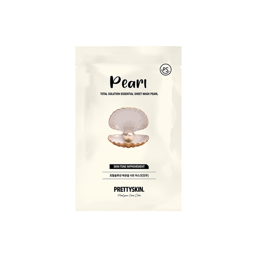 Prettyskin Total Solution Essential Sheet Mask - Pearl 23 g