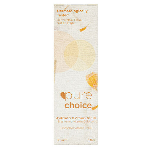 Pure Choice Aydınlatıcı C Vitamini Serum %10 30 ml