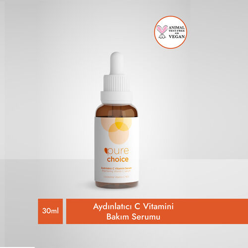 Pure Choice Aydınlatıcı C Vitamini Serum %10 30 ml