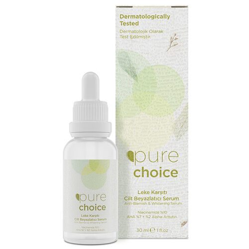 Pure Choice Leke Karşıtı Cilt Beyazlatıcı Serum 30 ml