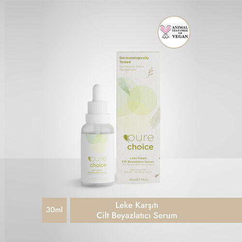 Pure Choice Leke Karşıtı Cilt Beyazlatıcı Serum 30 ml