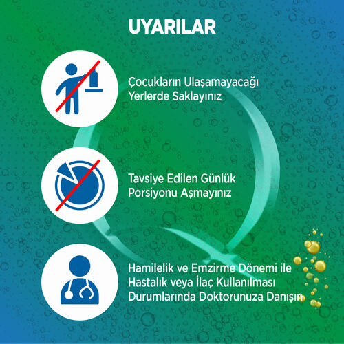 Qlife Tripple Effect Kids Takviye Edici Gıda 20 Efervesan Tablet