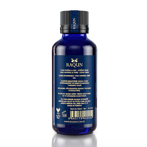 Raqun Aromaterapi Üzüm Çekirdeği Yağı 50 ml