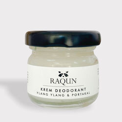 Raqun Krem Deodorant Ylang Ylang ve Portakal 30 ml - Thumbnail