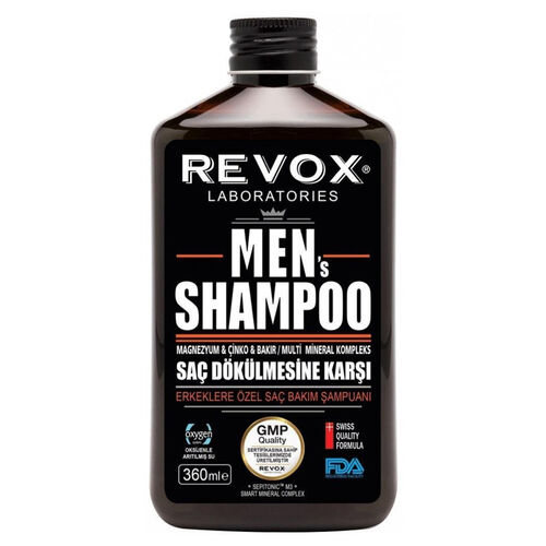 Revox Men Erkeklere Özel Saç Bakım Şampuanı 360 ml