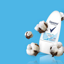 Rexona Cotton Dry Roll-on Deodorant 50 ml - Thumbnail