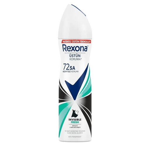 Rexona Invisible Fresh Antiperspirant Kadın Sprey Deodorant 150 ml