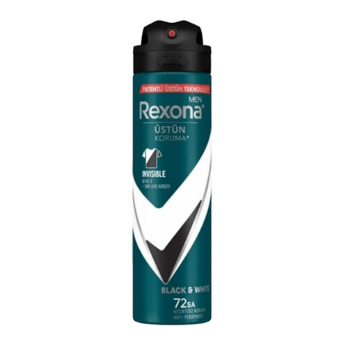 Rexona Men Black and White 72H Deodorant 150 ml