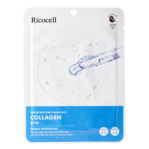 Ricocell Kolajen İçeren Sıkılaştırıcı ve Nemlendirici Etkili Maske 23 g