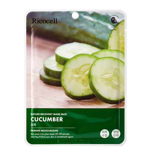 Ricocell Nature Recovery Mask Pack Cucumber 23 gr