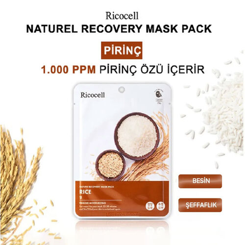 Ricocell Nature Recovery Mask Pack Rice 23 g