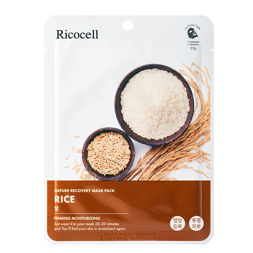 Ricocell Nature Recovery Mask Pack Rice 23 g