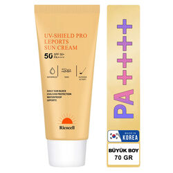 Ricocell Uv Shield Pro Leports Sun Cream SPF 50+ PA+++ 70 ml - Thumbnail