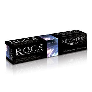 ROCS Sensation Whitening Beyazlatıcı Parlatıcı Diş Macunu 60ml