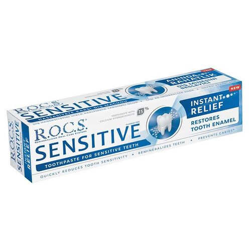 Rocs Sensitive Hassasiyete Karşı Diş Macunu 75ml