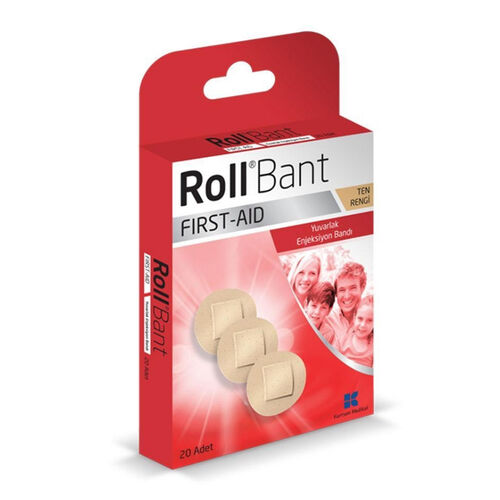 Roll Bant First Aid Yuvarlak Bant 20 Adet