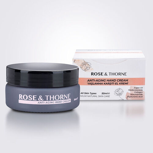 Rose and Thorne Yaşlanma Karşıtı El Kremi 50 ml