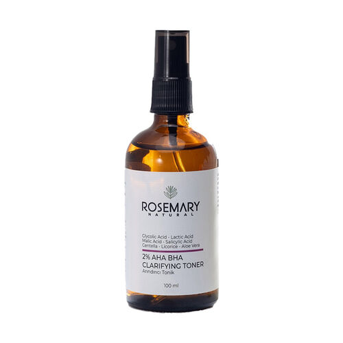 Rosemary Natural %2 AHA BHA Arındırıcı Tonik 100 ml