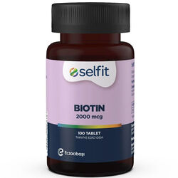 Selfit Biotin 2000 Mcg 100 Tablet - Thumbnail