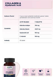 Selfit Collagen Hyaluronic Acit 30 Tablet - Thumbnail