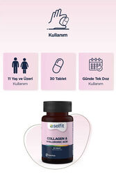 Selfit Collagen Hyaluronic Acit 30 Tablet - Thumbnail