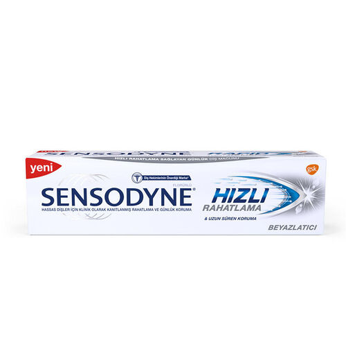 Sensodyne Rapid Relief Diş Macunu Beyazlatıcı 75ml - Avantajlı Ürün