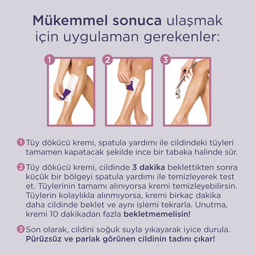 Sesu Hassas Ciltler için Tüy Dökücü Krem 40 ml