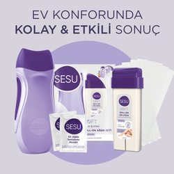 Sesu Soft Roll-on Ağda Seti - Thumbnail