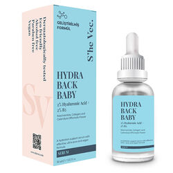 She Vec Hydra Back Baby Hyaluronic Acid B5 Vitamin 30 ml - Thumbnail