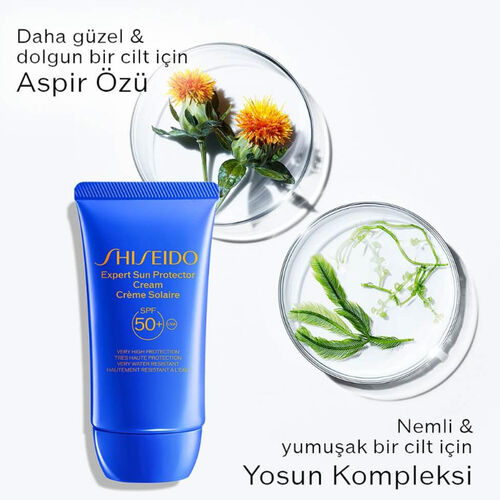 Shiseido GSC Blue Expert Sun Protector SPF50+ Güneş Koruyucu Krem 50 ml