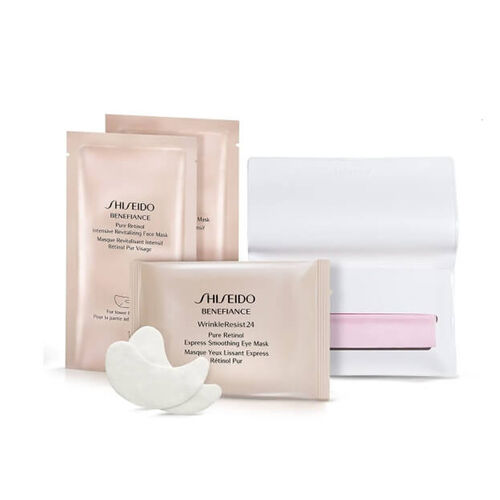 Shiseido J-Beauty Yüz ve Göz Maske Ekspres Bakım Kiti