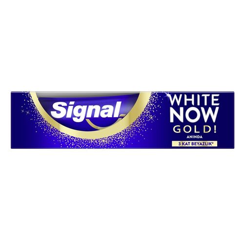 Signal White Now Triple Power Gold Diş Macunu 75ml