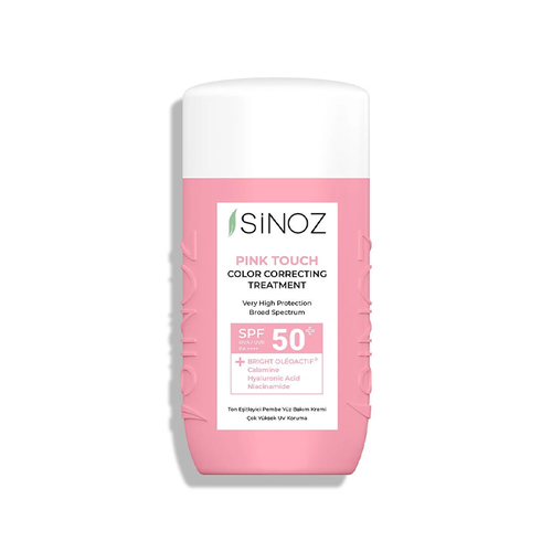 Sinoz Pink Touch Ton Eşitleyici Pembe Yüz Bakım Kremi 50 ml