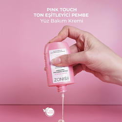 Sinoz Pink Touch Ton Eşitleyici Pembe Yüz Bakım Kremi 50 ml - Thumbnail