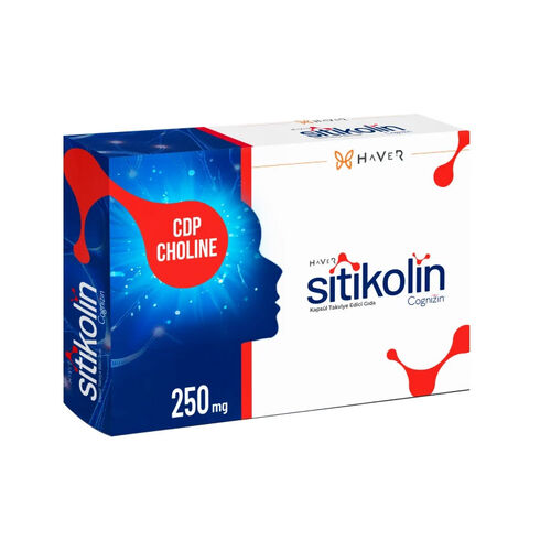 Sitikolin Cognizin 250 mg 30 Kapsül