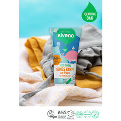 Siveno Bebekler için Doğal Güneş Kremi Spf50+ 50 ml - Thumbnail