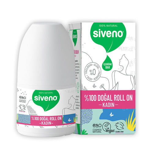 Siveno Doğal Kadınlar İçin Roll-On 50 ml