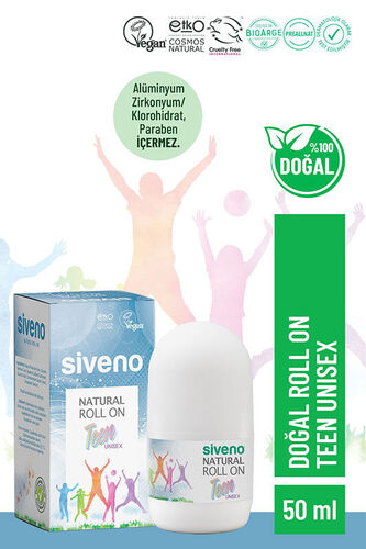 Siveno Doğal Roll-On Teen Unisex 50 ml