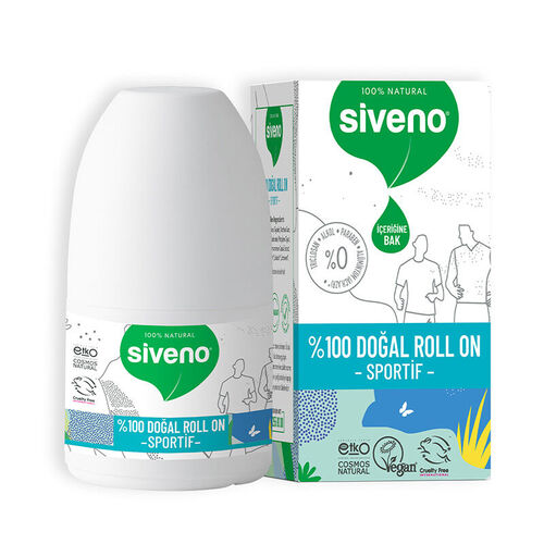 Siveno Doğal Sportive Roll-On 50 ml
