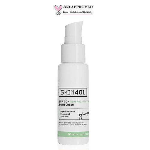 Skin401 Spf 50 Mineral Filtre Güneş Kremi 50 ml