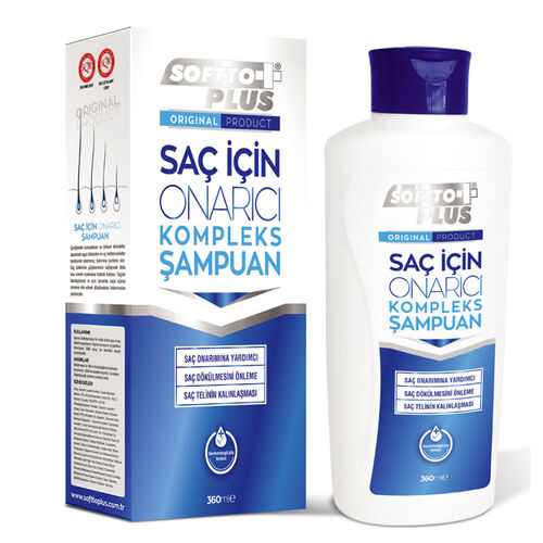 SOFTTO Plus Saç Onarıcı Kompleks Şampuan 360 ml