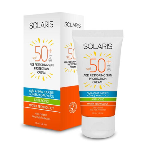 Solaris Yaşlanma Karşıtı Güneş Koruyucu Krem SPF 50 50 ml