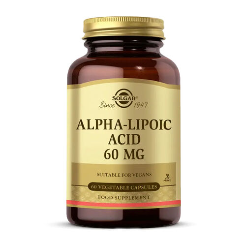 Solgar Alpha Lipoic Acid 60 mg 60 Kapsül