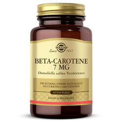 Solgar Beta Carotene 7 mg 60 Yumuşak Jelatin Kapsül - Thumbnail