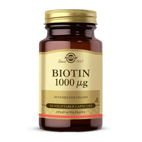 Solgar Biotin 1000 mcg 50 Kapsül